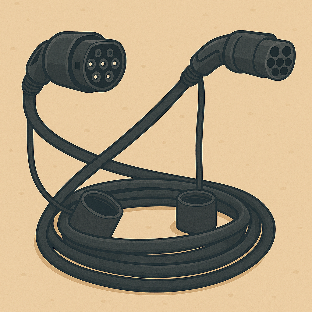 Câble de recharge Type 2 vers Type 2